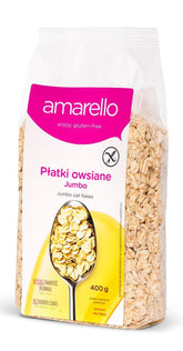 Jumbo Ovesné vločky bez lepku 400g EKOPRODUKT AMARELLO